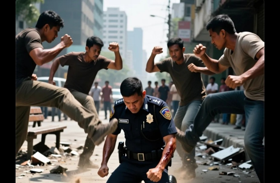 Polisi Dikeroyok di Kenjeran Surabaya